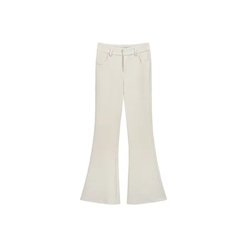 PLANE DRIFT Повседневные брюки Женские Светлый Абрикос