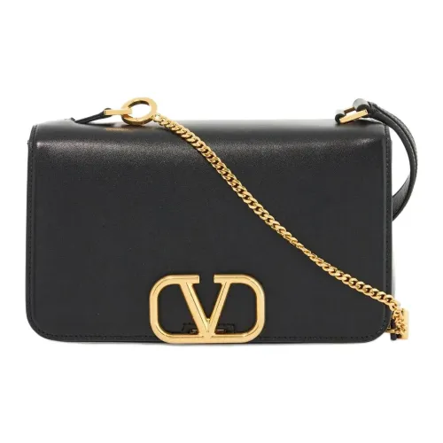 Valentino GARAVANIVlogo Сумка через плечо из коровьей кожи женская черная