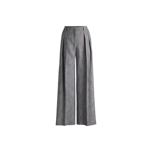 HUGO BOSS Серые Женские Повседневные Брюки