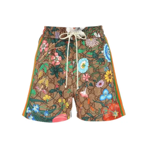 GUCCI Повседневные шорты Женские Многоцветные
