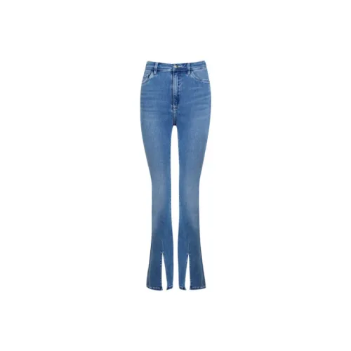 LIUREGALI Небесно-голубые Женские Джинсы