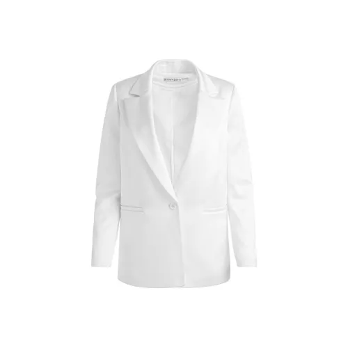 ALICE+OLIVIA Бизнес-костюм женский серо-белый