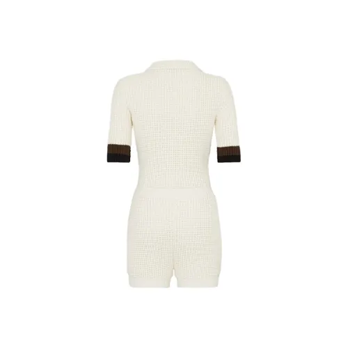 FENDI Белый Женские Комбинезоны