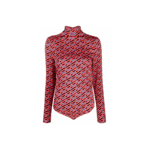 VERSACE Женские Комбинезоны Красного Цвета