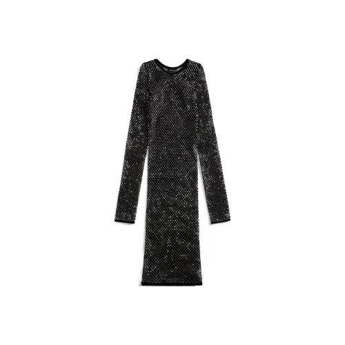 BALENCIAGA Черные Женские Слиплатья