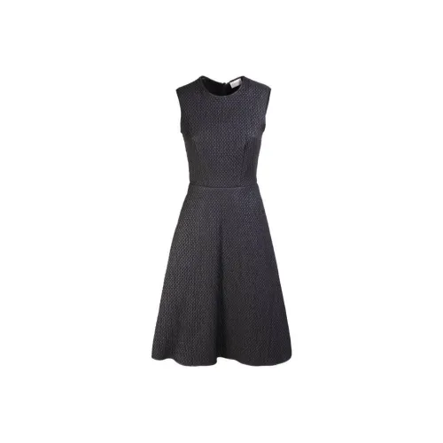 Moncler FW22 Без рукавов Платье Женское Черное