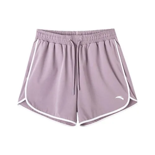 Anta ZONGXUNXILIE Пыльно-фиолетовый Женские Повседневные шорты