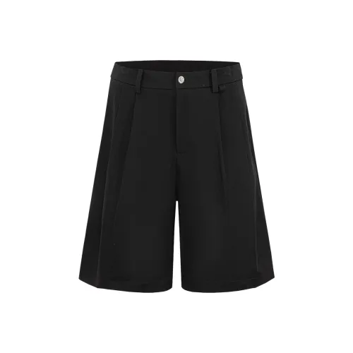 MOONWAV Модный бренд Свободный крой Широкие брюки Длина до колена Брюки Унисекс