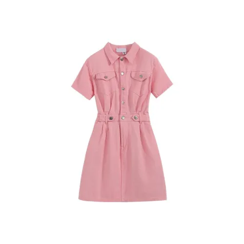 Oddgoods Короткий рукав Платье Женское