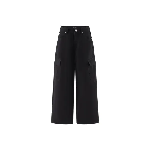 A21 Черные Женские Повседневные Брюки