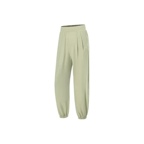 LINING Fitness series Вяз Branch Зеленый Женские Вязаные Тренировочные брюки