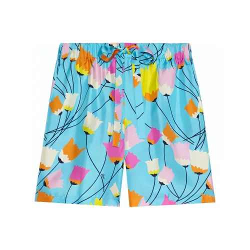 GUCCI Повседневные шорты Женские Blue