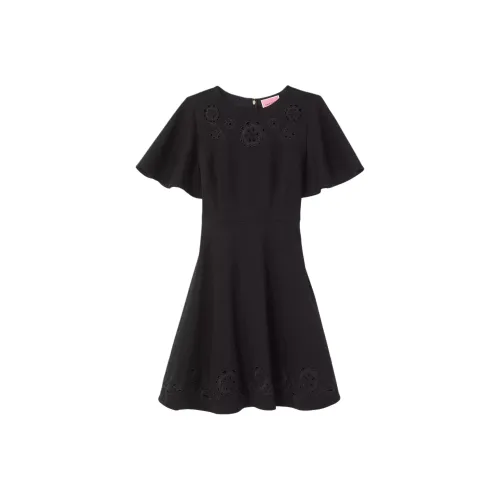 Kate Spade Короткий рукав Платье Женское Черное