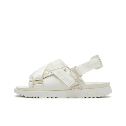 Champion Пляжные сандалии Унисекс Молочно-белый Лён