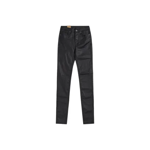 Kith Женские Джинсы Черного Цвета