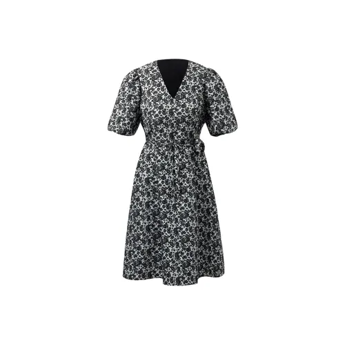 GOELIA Короткий рукав Платье Женское