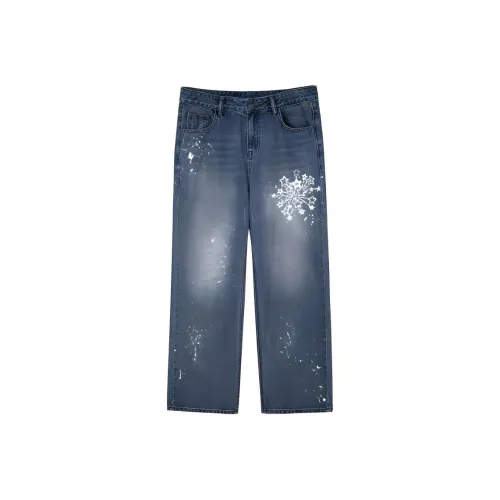 Nam Po Wan Джинсы Женские Джинсовый синий