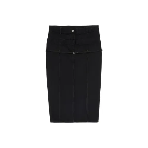 Jacquemus Женские джинсовые длинные юбки