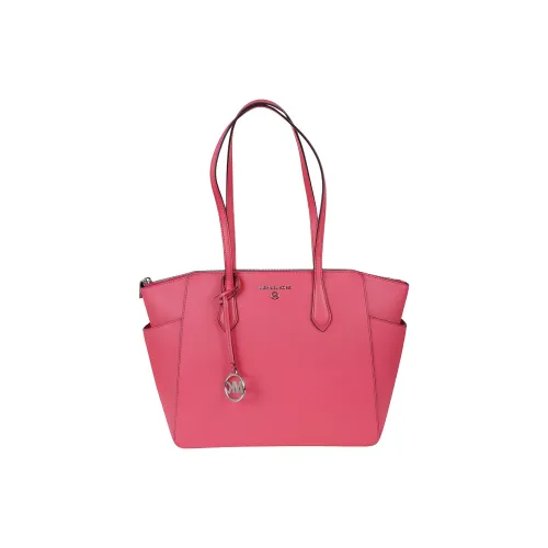 MICHAEL KORS Marilyn Телячья кожа Тоут Сумка Сумка для покупок Сумка на плечо Сумка среднего размера Женская Розовая