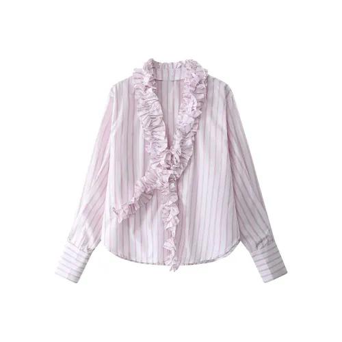 COHX Розовые Женские Рубашки