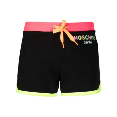 MOSCHINO Черные Женские Повседневные Шорты
