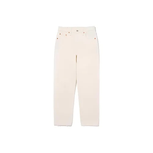 Levis Бежевые Женские Джинсы