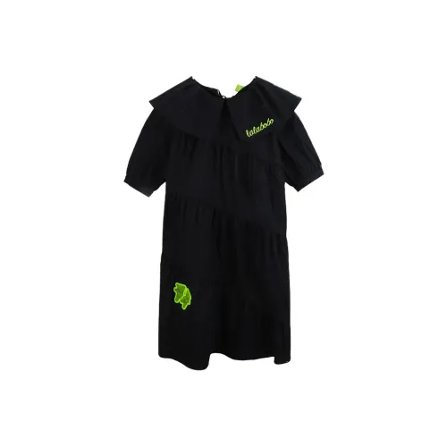 LALABOBO Черные Женские Слиплатья