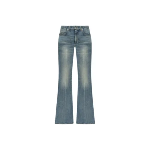 Alexander McQueen Синие Женские Джинсы