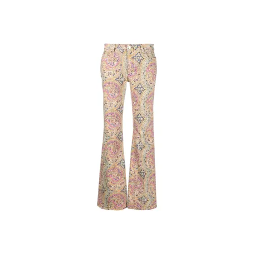 ETRO Многоцветные Женские Джинсы