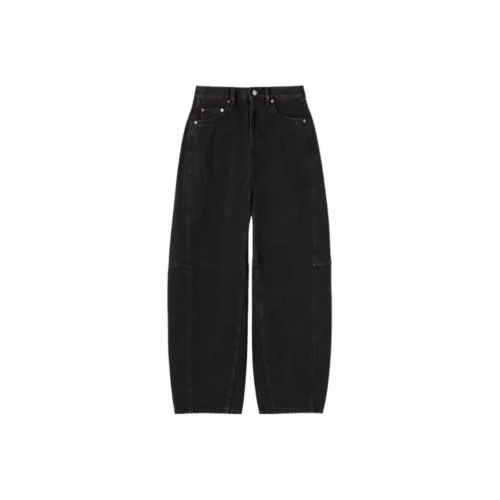 GUCCI Женские джинсы черного цвета