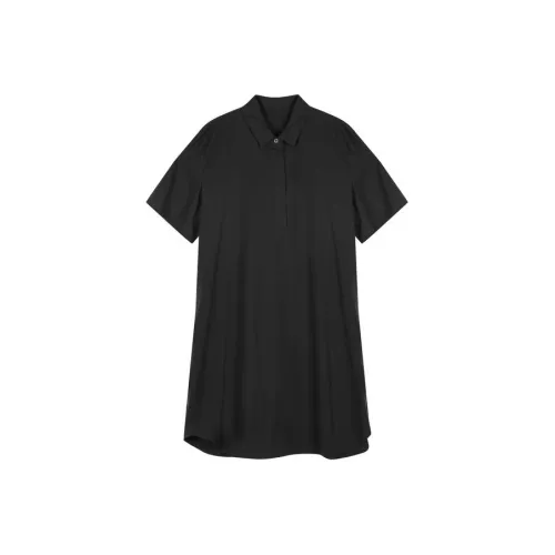 Jiangnan Commoner Женские Платья с Короткими Рукавами