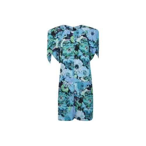 STELLA MCCARTNEY Blue Женские Короткие Платья с Рукавами