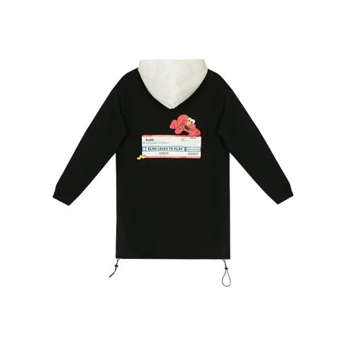 SESAME STREET Свитшот Платье Черный