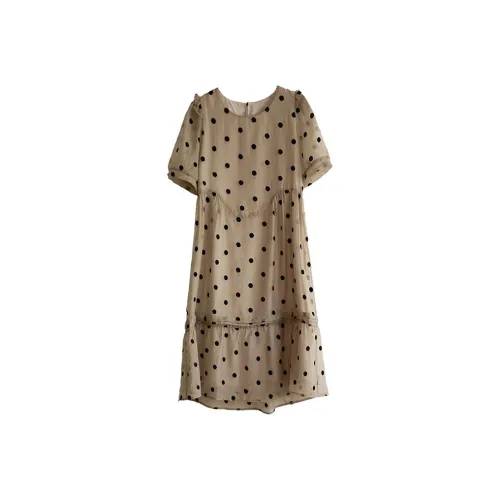 Mapping Короткий рукав Платье Женское Цвет на изображении