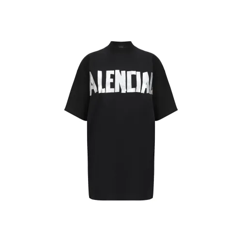 Balenciaga Короткий рукав Платье Женское Черное