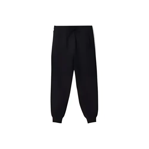 MIU MIU FW23 Вязаные спортивные брюки женские черные