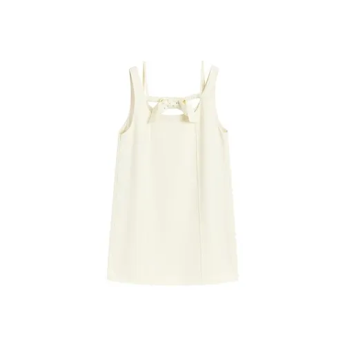 ITIB Бежевые Женские Платья без рукавов