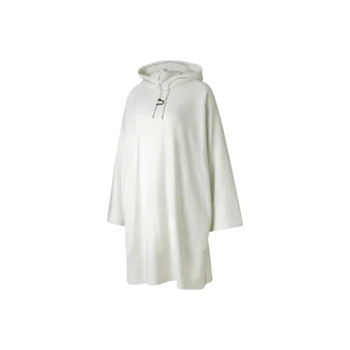 PUMA Дымчато-серый Женские Длинные Платья с Рукавами