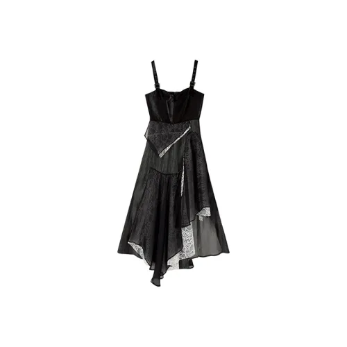 AnnoMundi A Линия Юбка Платье Черный