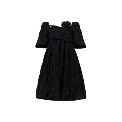 PP Женские Платья с Короткими Рукавами