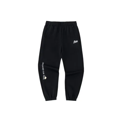 ANTA Life Collection Sports Life Collection Вязаные тренировочные брюки Женские базовые Черные