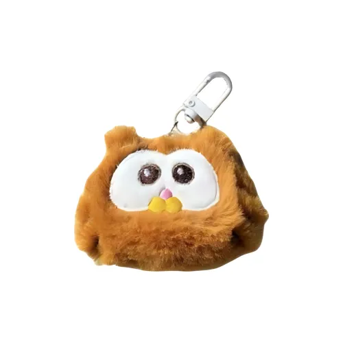 ROUERXIONG Милый Большой Апельсиновый Кошка Кукла Плюшевая Подвеска 6 см Высота