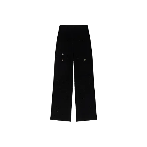 Maje Черные Женские Брюки Карго