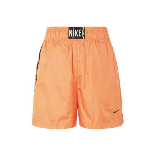 NIKE Апельсин Женские Повседневные Шорты
