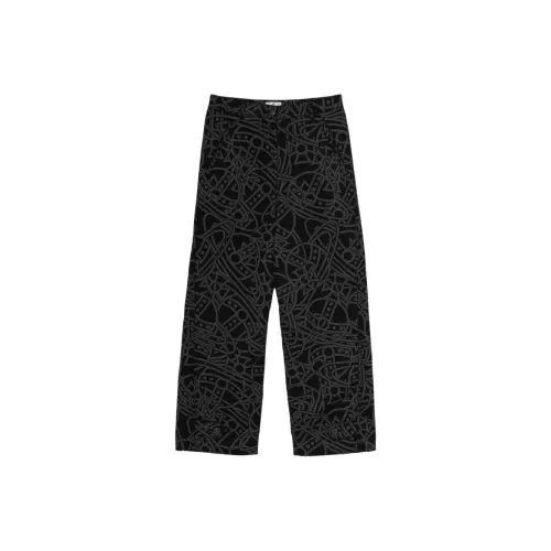 Vivienne Westwood Черные Женские Повседневные Брюки
