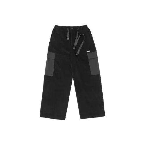 FOURSIS Карго Брюки Унисекс Черный