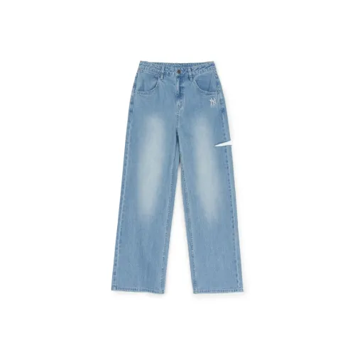 MLB New York Yankees Jeans Women's Sky Blue