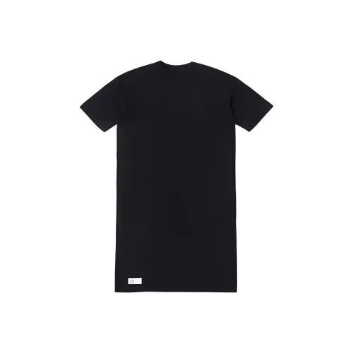 New Balance Black Женские Короткие Платья с Рукавами