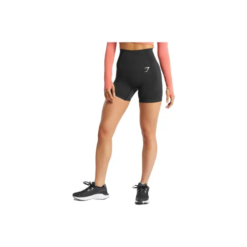 GYMSHARK Черные Marlstone Женские Спортивные Шорты