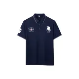 Темно-синий (Белый Поло Мячи)